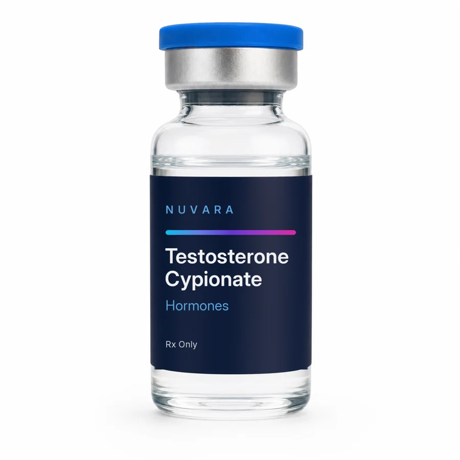 Testosterone Cypionate, illustrative NUVARA product art