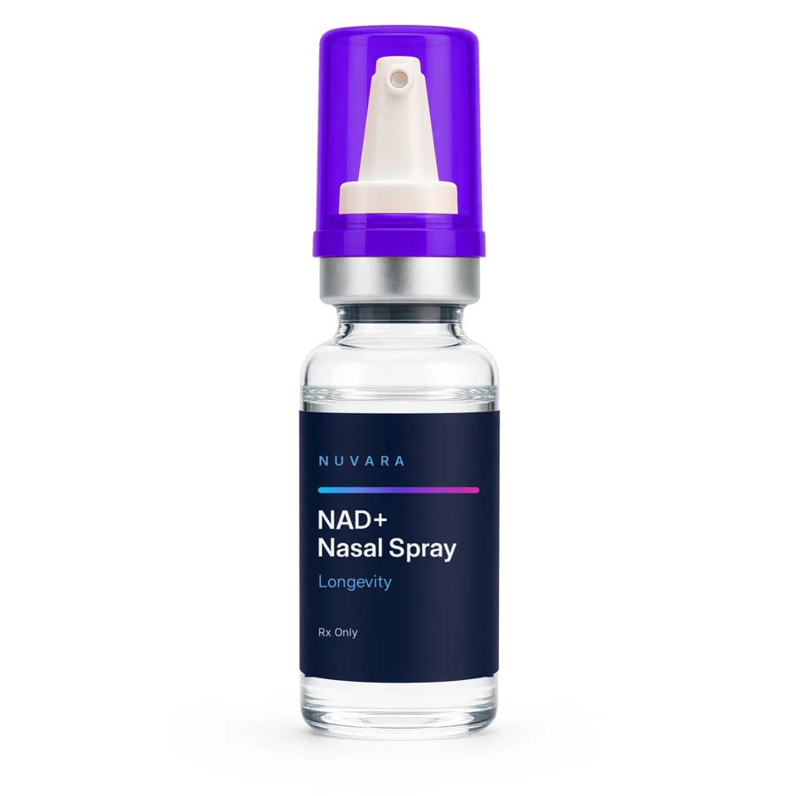 NAD+ Nasal Spray, illustrative NUVARA product art