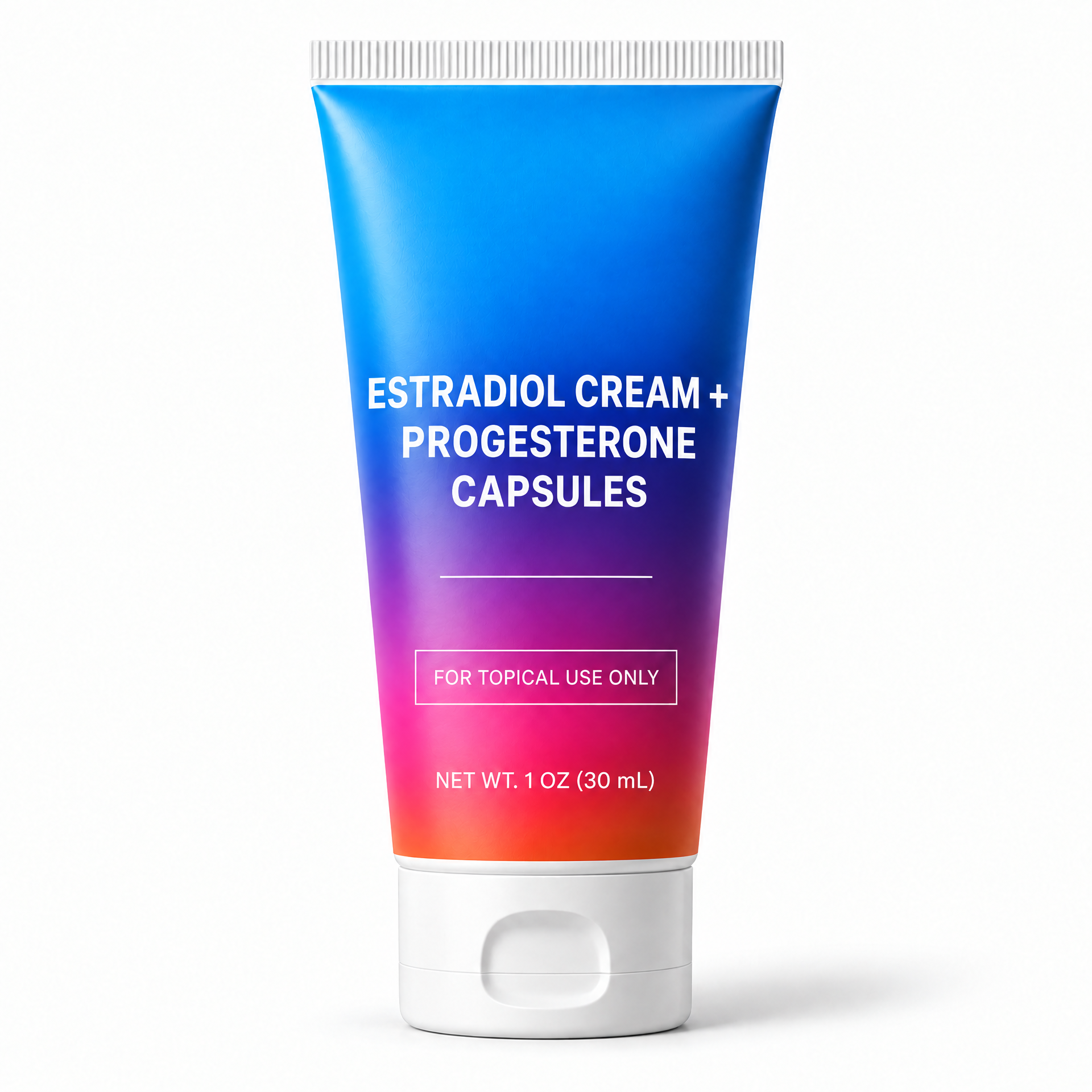 Estradiol Cream + Progesterone Capsules (HRT)