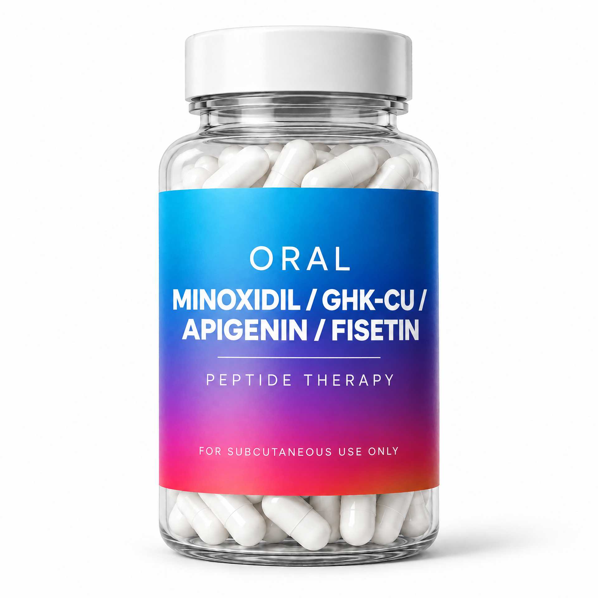 Minoxidil / GHK-Cu / Apigenin / Fisetin (Oral)