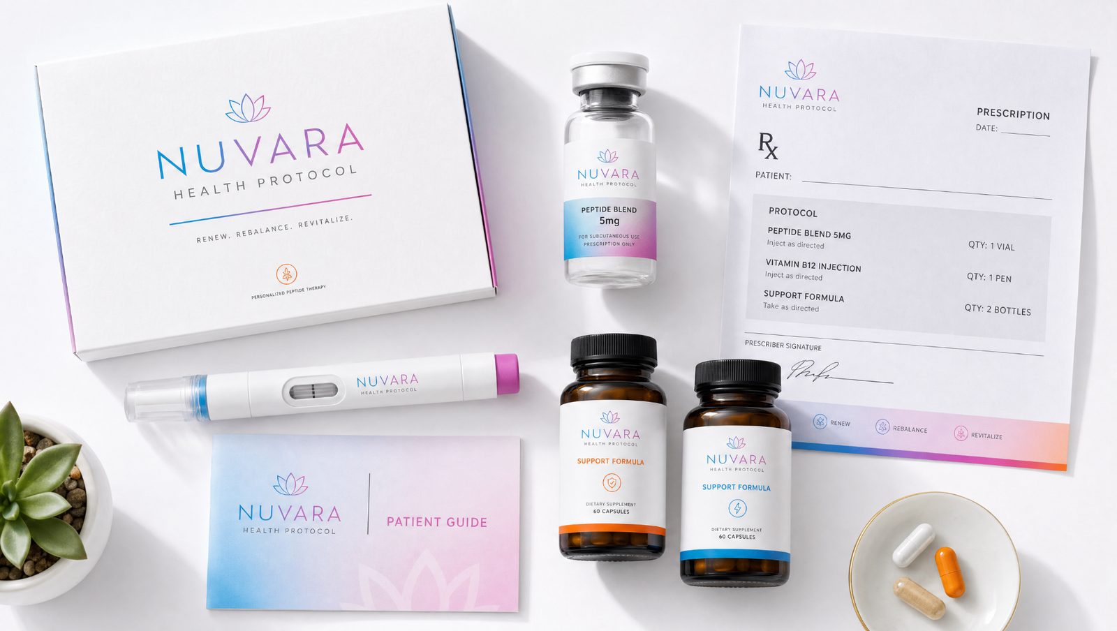 Nuvara prescription peptide vials